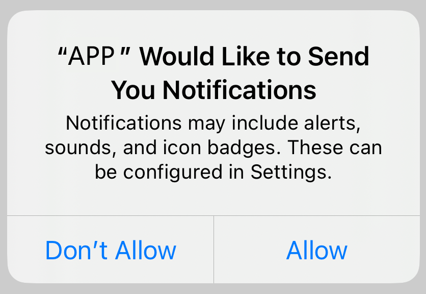 Notification Permission Required